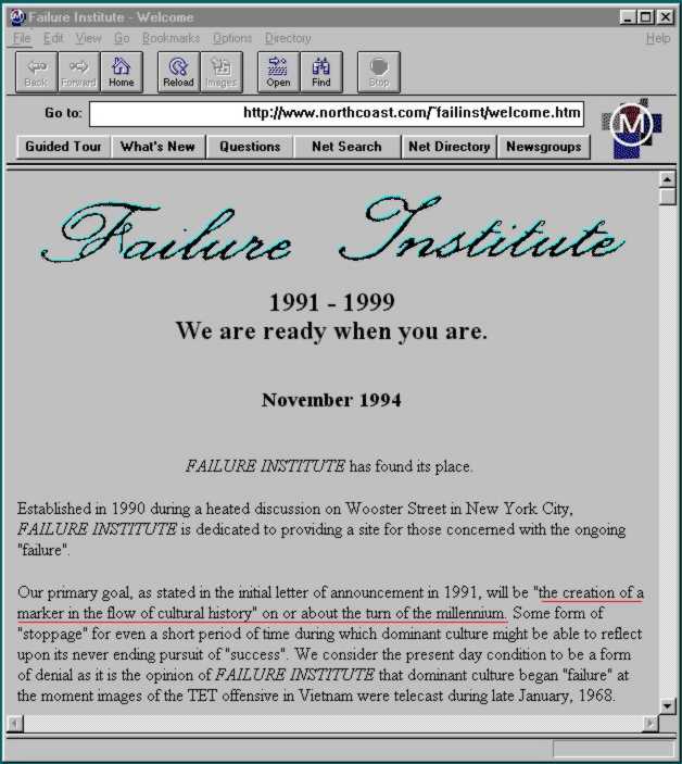 Archival Netscape capture.